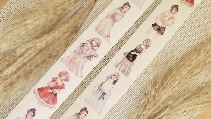 Design Washi Tape Mädchen